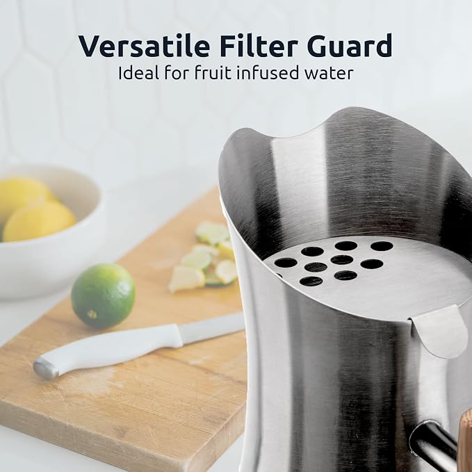 Invigorated Living Stainless Steel Water Pitcher - Image 3