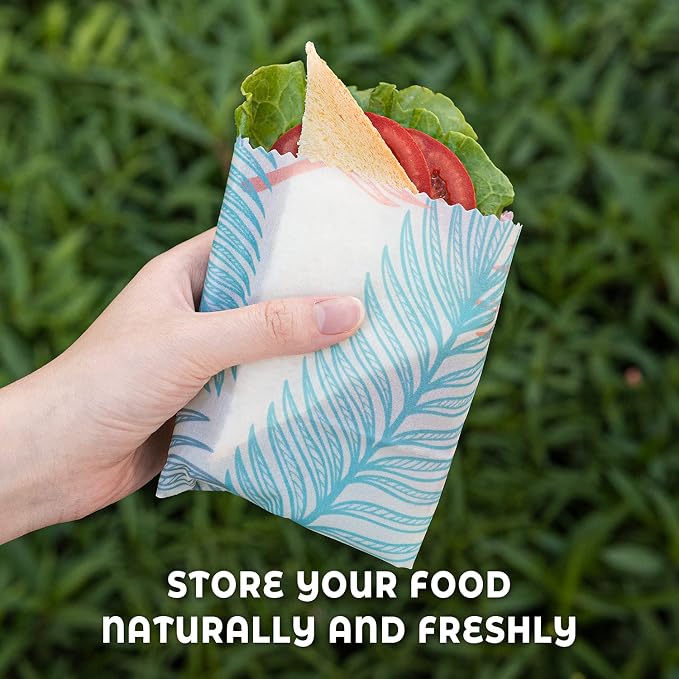 Akeeko Reusable Beeswax Food Wraps - Image 5