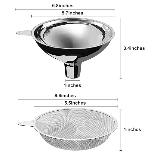 serinar Stainless Steel Large Funnel - Image 2