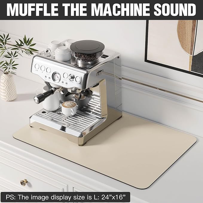 Dish Drying Mat for Kitchen Counter Super Absorbent Drainer Mats - Image 4