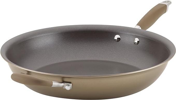 Anolon Advanced Home Hard Anodized Nonstick Frying Pan, 14.5 Inch – Large by Anolon