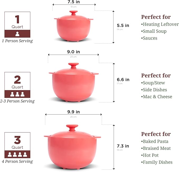 MINH LONG 3-Qt Porcelain Dutch Oven - Image 6