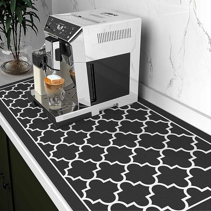 WISELIFE Dish Drying Mat Super Absorbent Drying Mat Large Dish Drying Mats - Image 2