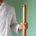 Mattarello Pasta Rolling Pin – Handmade Italian Tool by Unknown