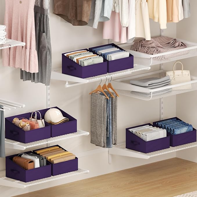 DIMJ Closet Storage Bins 6 Pack - Image 5