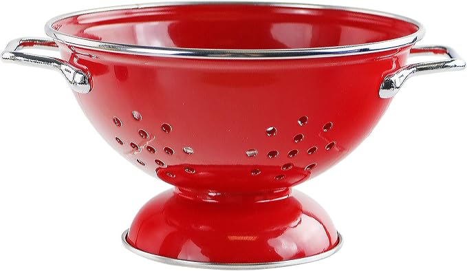 Calypso Basics by Reston Lloyd Powder Coated Enameled Colander, 1 Quart by RestonLloyd