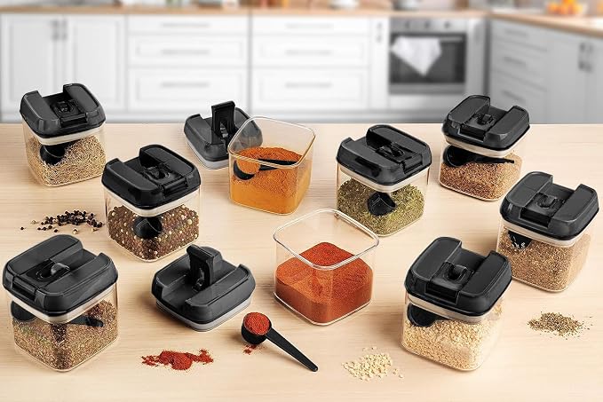 Shazo 9 PC Airtight Food Storage Containers - Image 9