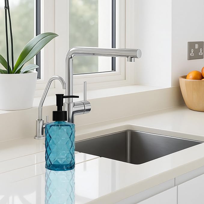 12Oz Small Glass Soap Dispenser - Image 5