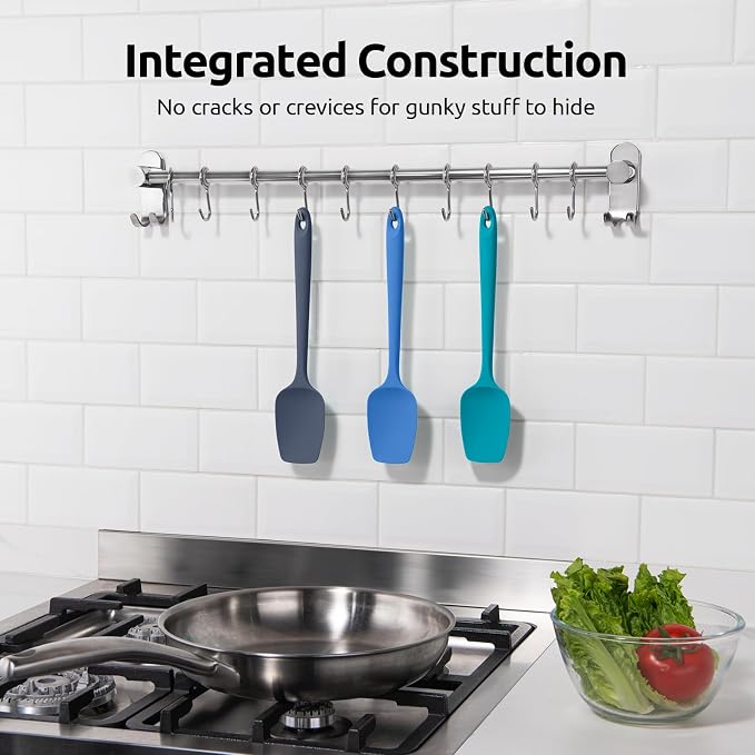 U-Taste Silicone Spoon Spatula Set, 600ºF High Heat Resistant Food Grade - Image 9