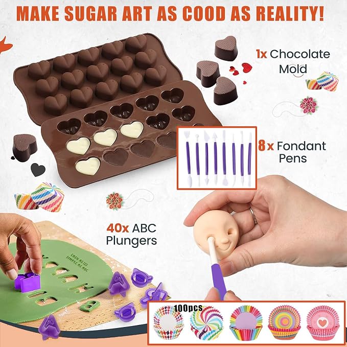 540PCS Cake Decorating Kit - Image 6