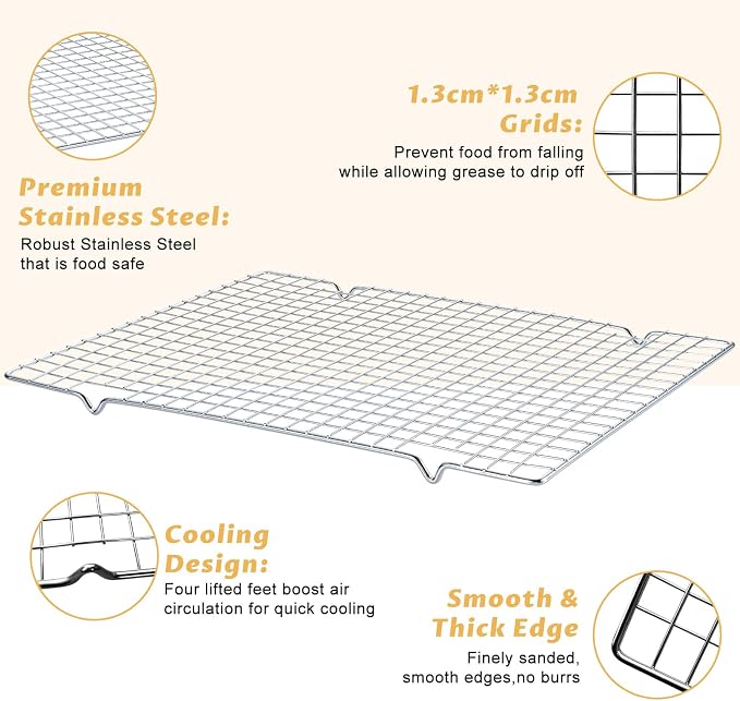 Baking Sheet with Cooling Rack - Image 4