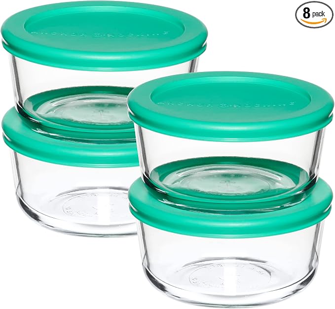Anchor Hocking 2 Cup Glass Storage Containers by AnchorHocking