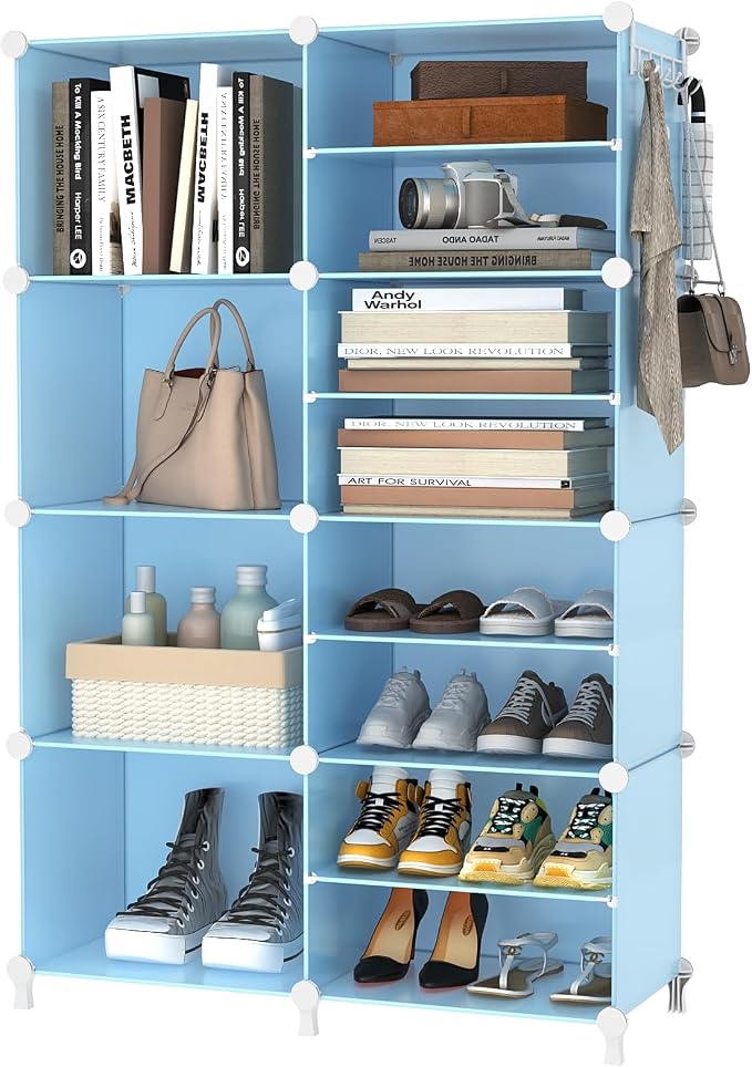 AWTATOS Closet Organizer 8 Cube Storage Shelves Closet Storage Clothes - Image 8