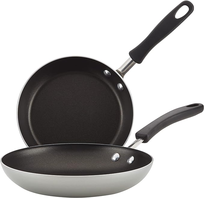 Farberware Cookstart DiamondMax Nonstick Frying Pans/Skillet Set, Dishwasher by Farberware