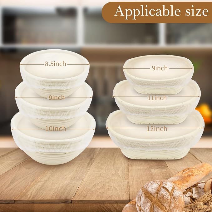 120pcs Shower Caps for Sourdough Bread, Reusable Bowl Covers for Proofing - Image 2
