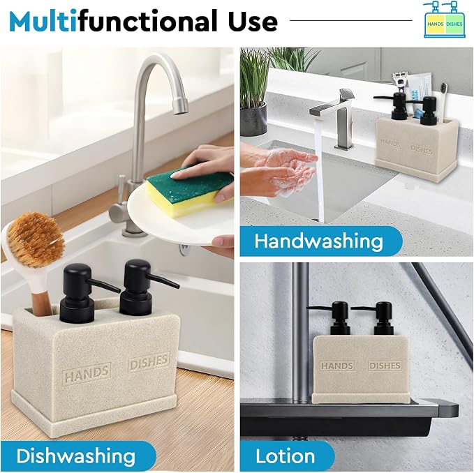 Hand and Dish Soap Dispenser Set - Image 5