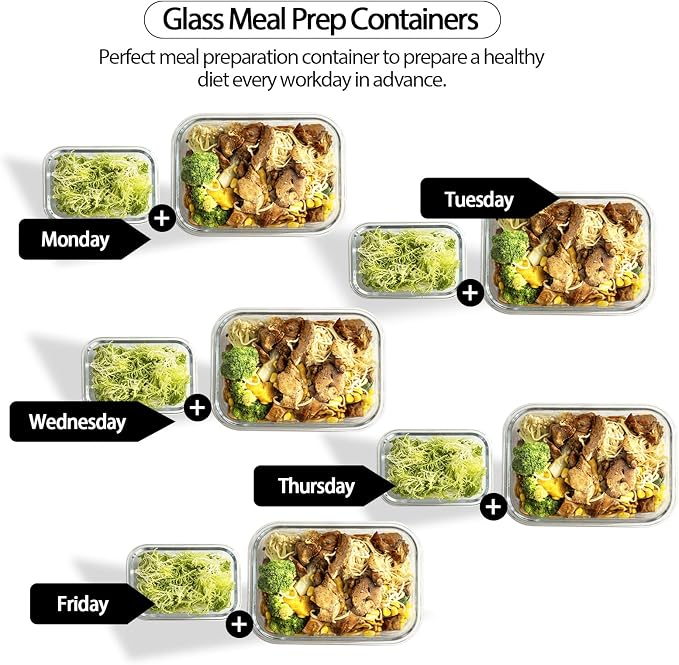 coccot Glass Food Storage Containers - Image 6