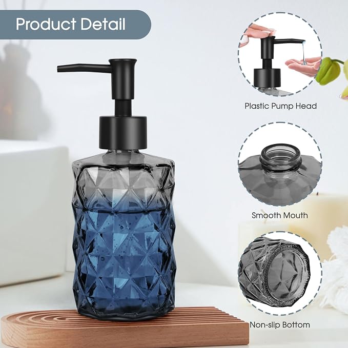 Topsky Glass Soap Dispenser - Image 3