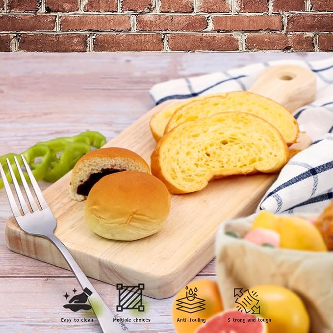 LZMS 4-Pack 13"x 5 1/2" Small Wood Serving Boards Set | Unfinished Wood Crafts - Image 8