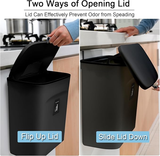 Tiyafuro 2.4 Gallon Kitchen Compost Bin - Image 3