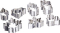 Ateco 7 pc Stainless Steel Leaf Cutter Set by Ateco