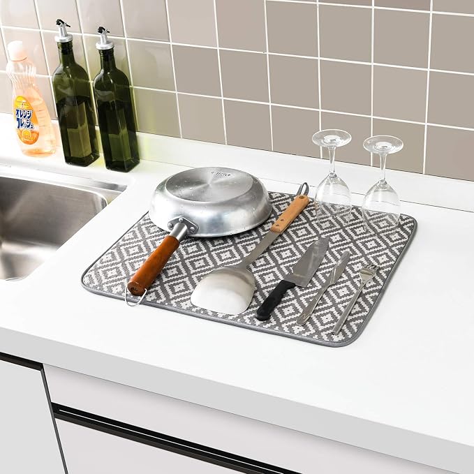 SUBEKYU Microfiber Dish Drying Mat - Image 5