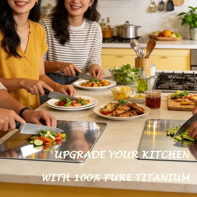 100% Pure Titanium Cutting Board, Titanium Cutting Boards - Image 7