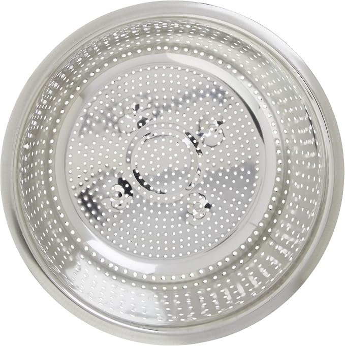 Winco Chinese Colander with 2.5 mm Holes, Stainless Steel - Image 2