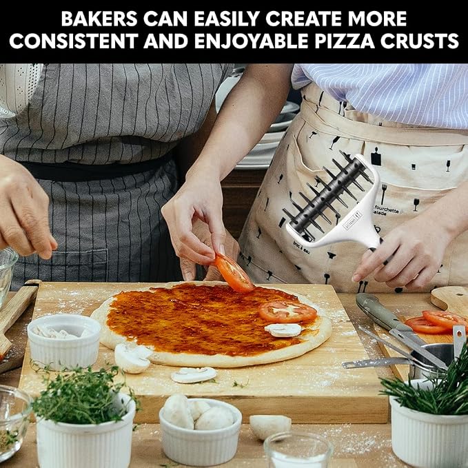 Orblue Pizza Dough Docker Pastry Roller - Image 6