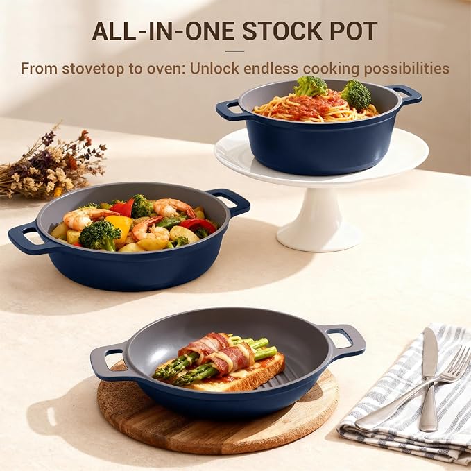 Ammeloo 4.5 Qt Non Stick Soup Pot - Image 2