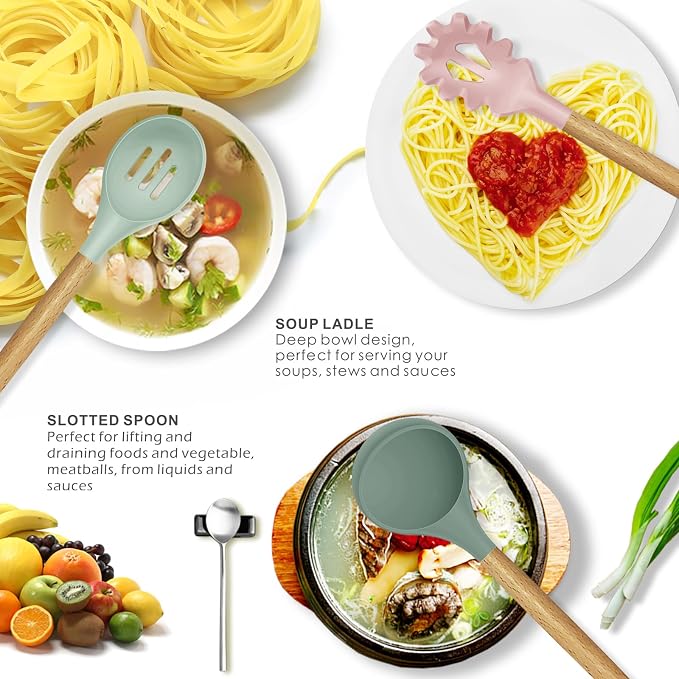 Silicone Cooking Utensils Set - Image 2