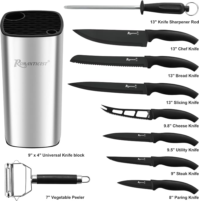 ROMANTICIST Kitchen Knife Sets, Knives Set - Image 2