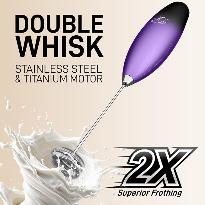 Zulay Kitchen Whisk Milk Frother - Image 4