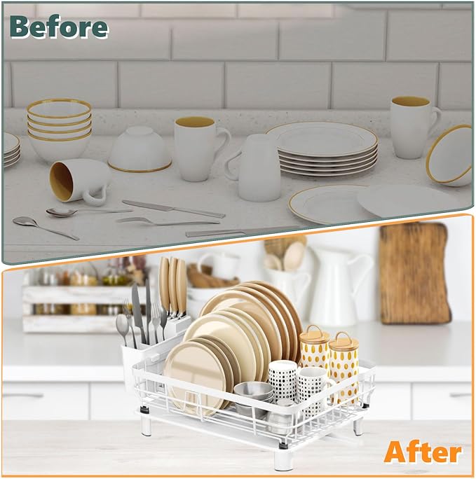 AIDERLY Iron Dish Drying Rack - Image 4