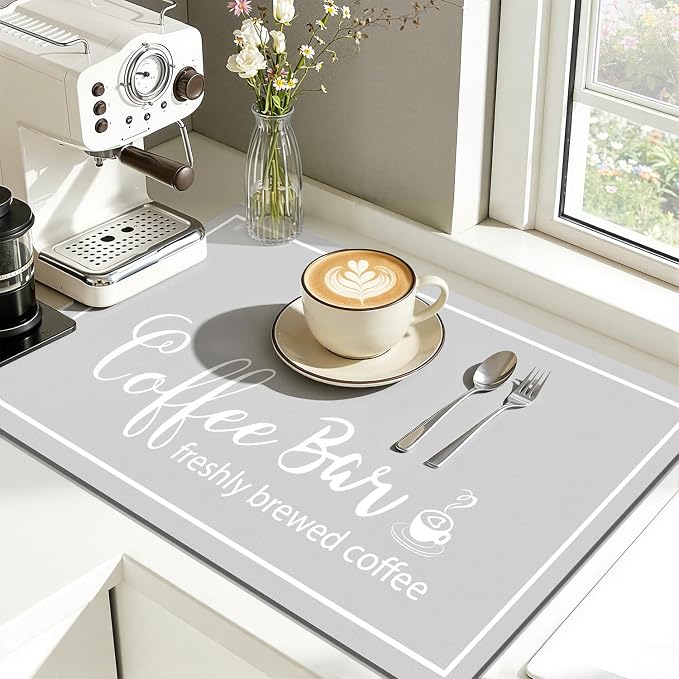 Findosom Dish Drying Mat, Cuttable Drying Mat - Image 5