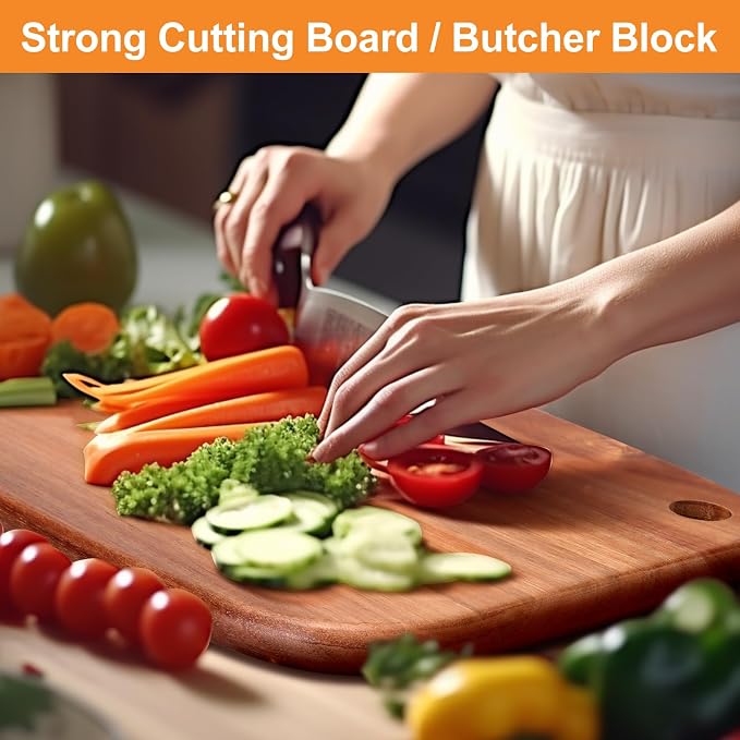 Large Acacia Wood Cutting Boards - Image 2