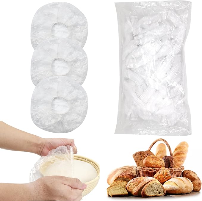 120pcs Shower Caps for Sourdough Bread, Reusable Bowl Covers for Proofing - Image 8