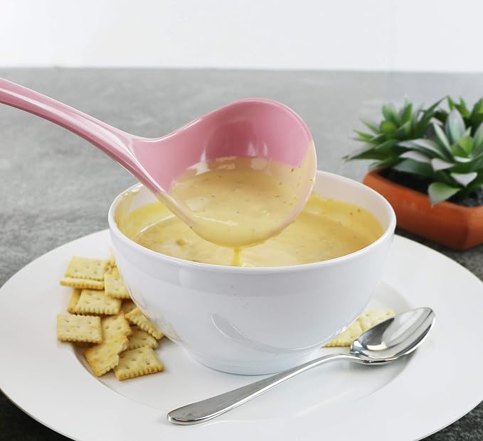 Reston Lloyd Melamine Soup Ladle Kitchen Utensil, Durable BPA-Free Plastic - Image 4