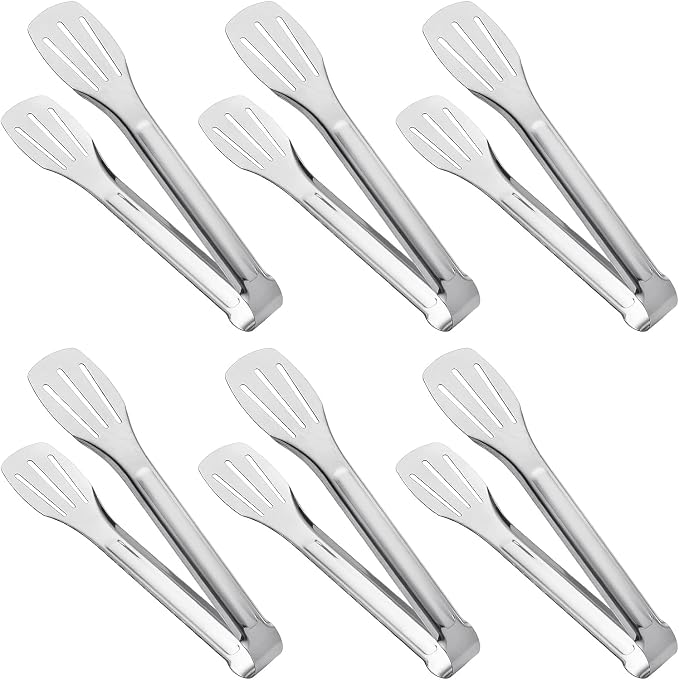 Serving Tongs Kitchen Tongs, Buffet Tongs, Stainless Steel Food Tong Serving by Unknown