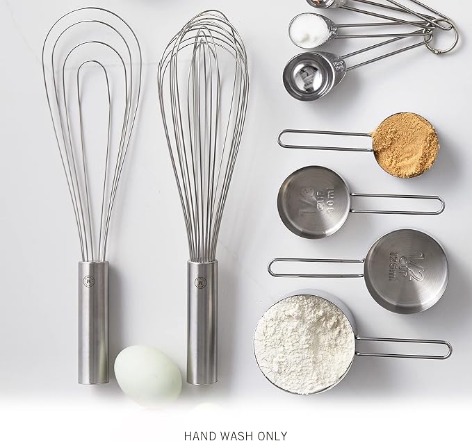 Martha Stewart Richburn 2pc 12" Stainless Steel Balloon & Flat Whisk - Image 3