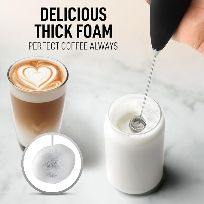 Zulay Kitchen Double Whisk Milk Frother - Image 2