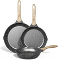 JEETEE Non Stick Frying Pan Set, Frying Pans Nonstick, Omelette Skillet by JEETEE
