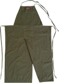 OLIVE GREEN, the original split apron by Claypron