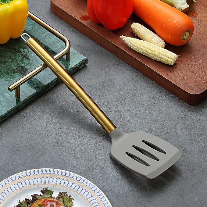 Berglander Non-stick Silicone Slotted Turner - Image 3