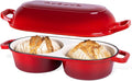 Dutch Oven For Sourdough Bread Baking – Enamelled Cast Iron Bread Loaf Pot – by Nuovva