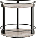 YATINEY Lazy Susan Organizer, Rotating Spice Rack, 2 Tier Spice Turntable by Yatiney