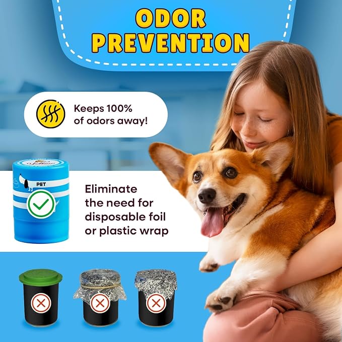 The Original Canned Dog Food Storage Container Patent Pending Reusable Airtight - Image 3