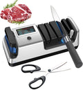 Upgrade 5-in-1 Electric Knife Sharpener, Professional 3-Stage by Abledn