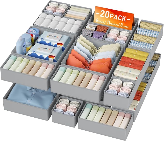 DIMJ Drawer Organizer Clothes Storage by DiMJ