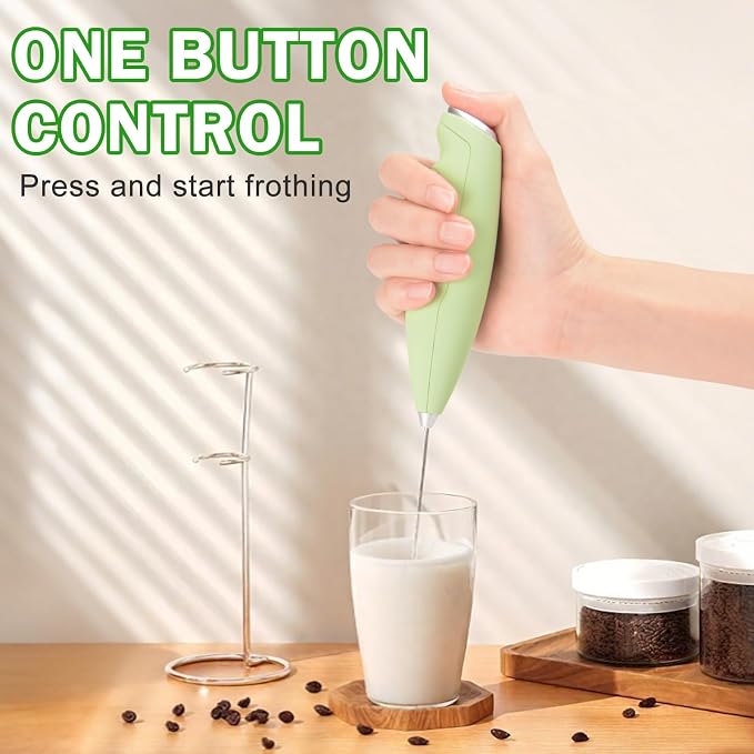 Electric Matcha Whisk Set 4 PCS Matcha Making Kit Powder Mixer Electric Milk - Image 3